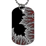 Abstract Complex Fractal Math Dog Tag (One Side)