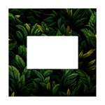 Banana leaves White Box Photo Frame 4  x 6 