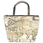 Tartaria Empire Vintage Map Bucket Bag