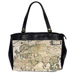 Tartaria Empire Vintage Map Oversize Office Handbag (2 Sides)