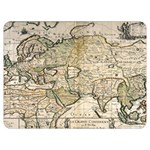 Tartaria Empire Vintage Map Premium Plush Fleece Blanket (Extra Small)