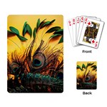 City Light Sky Landmark Painting Playing Cards Single Design (Rectangle)