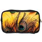 Landscape Bright Scenery Drawing Rivers Blue Lovely Toiletries Bag (One Side)