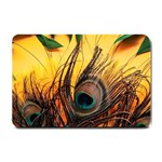 Forest Trees Snow Landscape Art Small Doormat