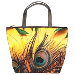 Forest Trees Snow Landscape Art Bucket Bag