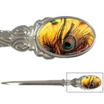 Peacock Feather Native Letter Opener