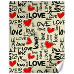 Love Abstract Background Love Textures Canvas 12  x 16 