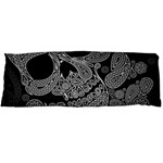 Paisley Skull, Abstract Art Body Pillow Case (Dakimakura)