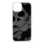 Paisley Skull, Abstract Art iPhone 14 TPU UV Print Case