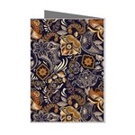 Paisley Texture, Floral Ornament Texture Mini Greeting Cards (Pkg of 8)