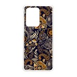 Paisley Texture, Floral Ornament Texture Samsung Galaxy S20 Ultra 6.9 Inch TPU UV Case