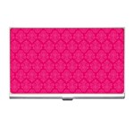 Pink Pattern, Abstract, Background, Bright Business Card Holder