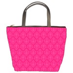 Pink Pattern, Abstract, Background, Bright Bucket Bag