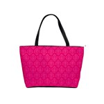 Pink Pattern, Abstract, Background, Bright Classic Shoulder Handbag