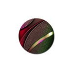 Circle Colorful Shine Line Pattern Geometric Golf Ball Marker (4 pack)