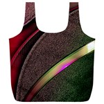 Pattern Texture Leaves Full Print Recycle Bag (XXXL)