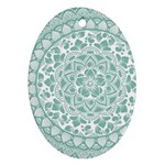Round Ornament Texture Ornament (Oval)