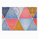 Texture With Triangles Postcards 5  x 7  (Pkg of 10)