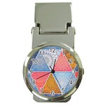 Texture With Triangles Money Clip Watches