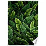 Green leaves Canvas 24  x 36 