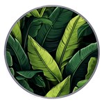 Banana leaves pattern Wireless Fast Charger(White)