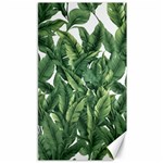 Tropical leaves Canvas 40  x 72 
