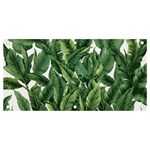 Tropical leaves Banner and Sign 4  x 2 