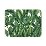 Tropical leaves Premium Plush Fleece Blanket (Mini)