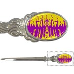 Yellow And Purple In Harmony Letter Opener