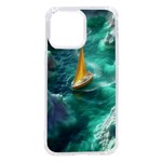 Dolphin Swimming Sea Ocean iPhone 14 Pro Max TPU UV Print Case