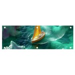 Dolphin Sea Ocean Banner and Sign 6  x 2 