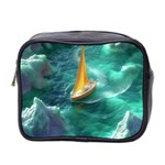Moon Moonlit Forest Fantasy Midnight Mini Toiletries Bag (Two Sides)