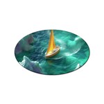 Dolphins Sea Ocean Water Sticker Oval (100 pack)