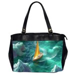 Dolphins Sea Ocean Water Oversize Office Handbag (2 Sides)