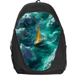 Dolphins Sea Ocean Water Backpack Bag