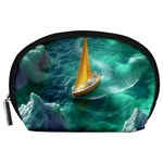 Dolphins Sea Ocean Water Accessory Pouch (Large)