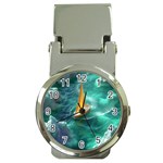 Silk Waves Abstract Money Clip Watches