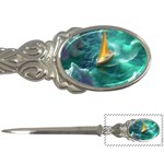 Seascape Boat Sailing Letter Opener