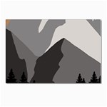 Mountain Wolf Tree Nature Moon Postcards 5  x 7  (Pkg of 10)