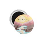 Mountain Birds River Sunset Nature 1.75  Magnets