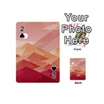 Mountains Sunset Landscape Nature Playing Cards 54 Designs (Mini)