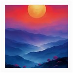 Valley Night Mountains Medium Glasses Cloth