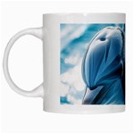 Dolphin Swimming Sea Ocean White Mug