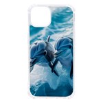Dolphin Swimming Sea Ocean iPhone 13 TPU UV Print Case