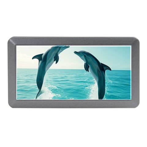 Dolphin Sea Ocean Memory Card Reader (Mini) from ArtsNow.com Front