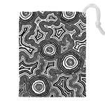  	Product:233568872  Authentic Aboriginal Art - After The Rain Men s Zip Ski and Snowboard Waterproof Breathable Jacket Authentic Aboriginal Art - Pathways Black And White Drawstring Pouch (4XL)