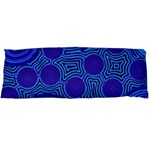 Authentic Aboriginal Art - Rivers Around Us Body Pillow Case (Dakimakura)