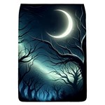 Moon Moonlit Forest Fantasy Midnight Removable Flap Cover (L)