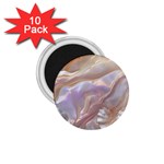 Silk Waves Abstract 1.75  Magnets (10 pack) 