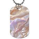 Silk Waves Abstract Dog Tag (Two Sides)
